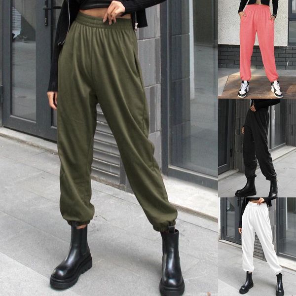 

harajuku joggers wide leg sweatpants women trousers high waist pants streetwear casual pant femme fall new 20211, Black;white