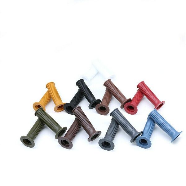 

22mm 25mm 1" retro vintage hand grips rubber anti-slip handle cafe racer cruiser