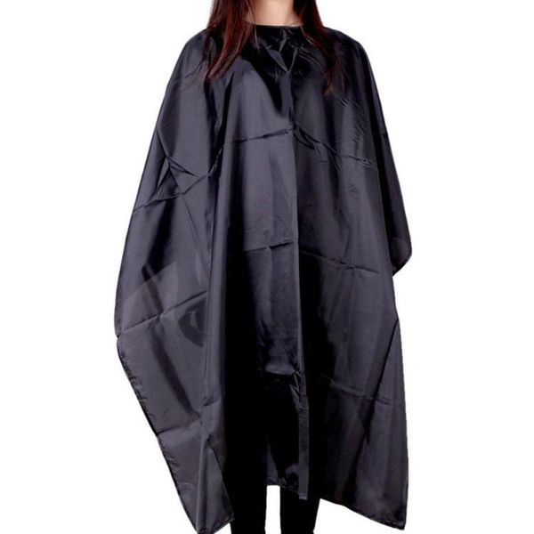 

fashion salon hairdressing gown cape shave apron barber professional hair cutting cloth shampoo waterproof black h sqczep