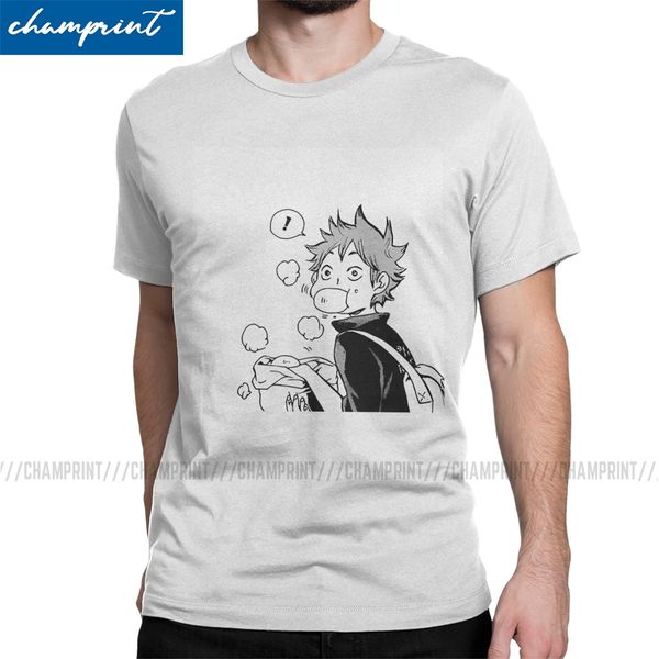 

super cute hinata shoyo nikuman vintage haikyuu anime volleyball manga short sleeve clothes sport hooded sweatshirt hoodie men t shirt
