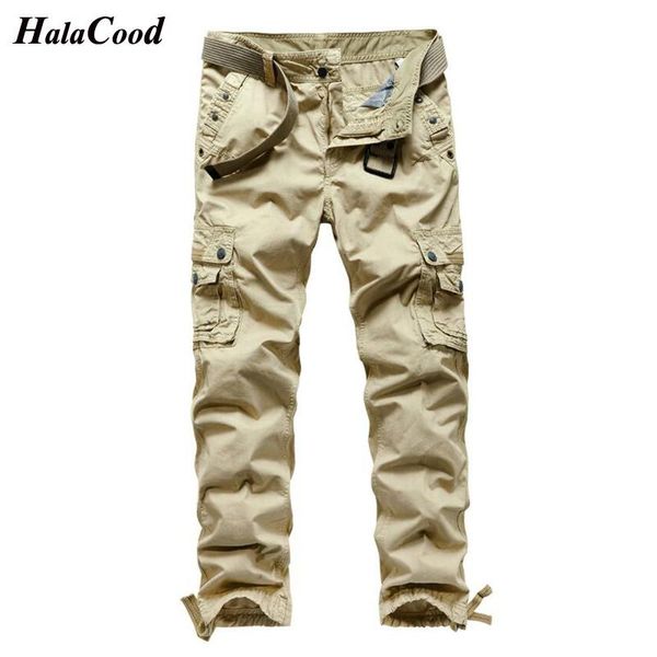 

высокое качество город tactical штанах мужчины combat army pants хлопок карманы stretch пейнтбол militar повседневные брюки, Black