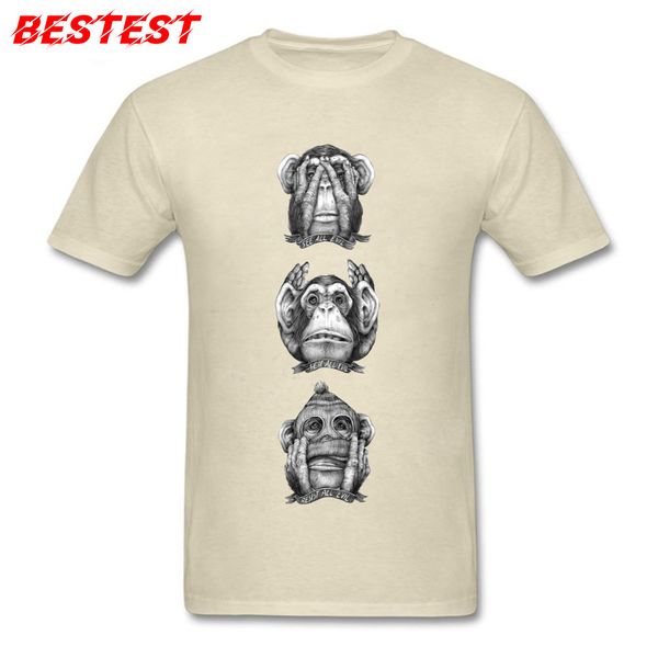 

beige evil chimpanzee tees latest crew neck summer leisure funny tshirt gorilla print sport hooded sweatshirt hoodie men t shirt
