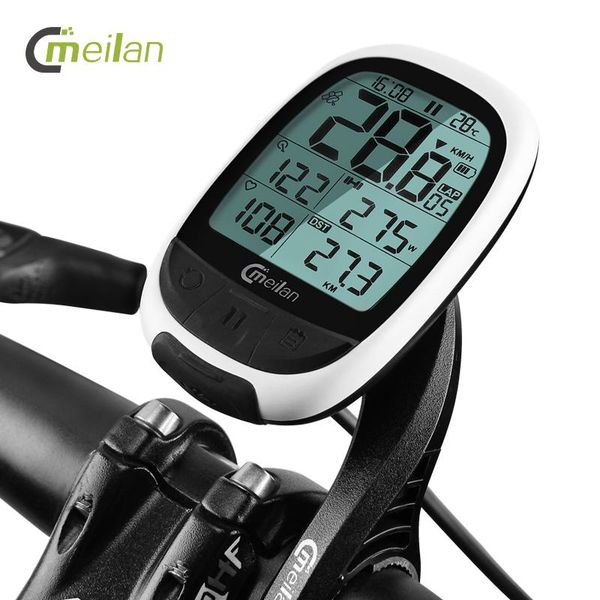 

m2 gps bike computer bluetooth 4.0 / ant+ wireless cycling computer bicycle speedometer speed candence sensor heart rate monitor