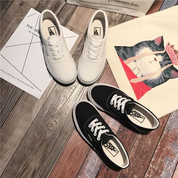 

sneakers men canvas shoes low-lace-up fashion vulcanize trainers classics espadrilles male casual shoes y200801, Black