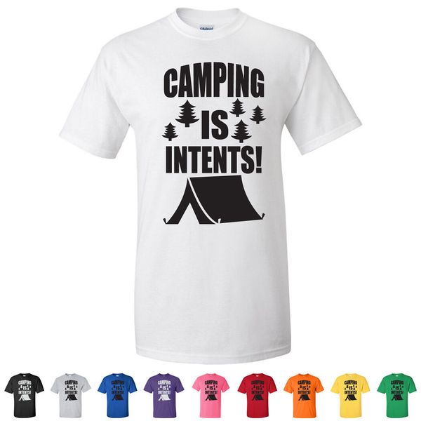 

camping is in tents funny pun camping trip festival party tees new fashion brand hip hop print shir sport hooded sweatshirt hoodie t shirt
