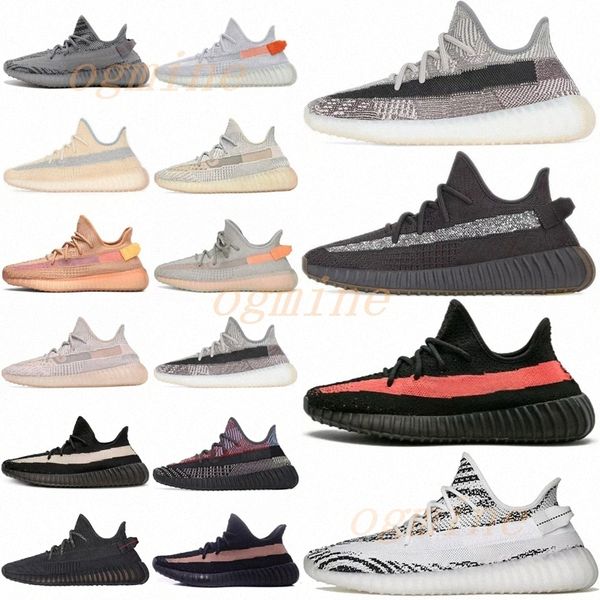 

shipped asap] kanye west v2 running shoes yecher ash stone clay earth desert sage carbon womens men sports sneakers 36-47