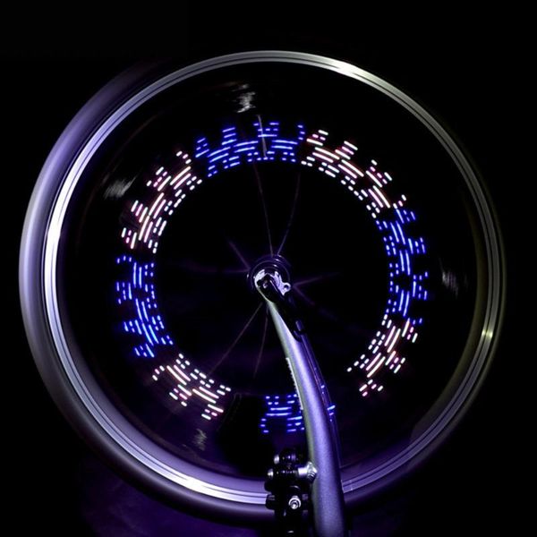 

bike caps wheel light led wheel gas nozzle light 12 patterns cycling accessory