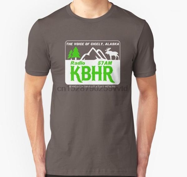 

men's t-shirts men tshirt radio k bhr inspired by northern exposure t shirt women t-shirt tees, White;black