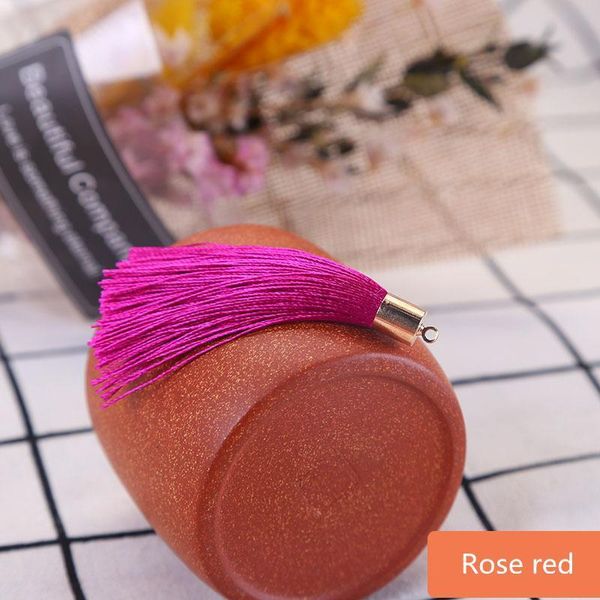 

10pcs mini metal cap tassel jewelry curtain garments decorative accessories diy key cell phone bag fringe trim tassels pendant h sqcedd