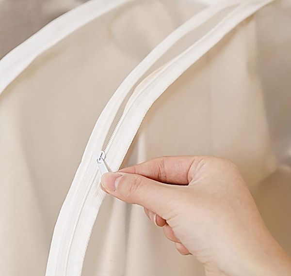 

shirt clear coat clothes protection jf006 bag moisture storage household 1pcs/lot garment cover for jacket proof side-open dust wmtjx