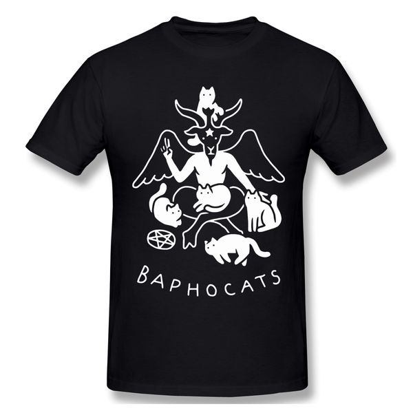

sport baphocats t shirts summer short sleeve cotton doom t-shirt hipster ofertas o neck casual tshirt gift idea