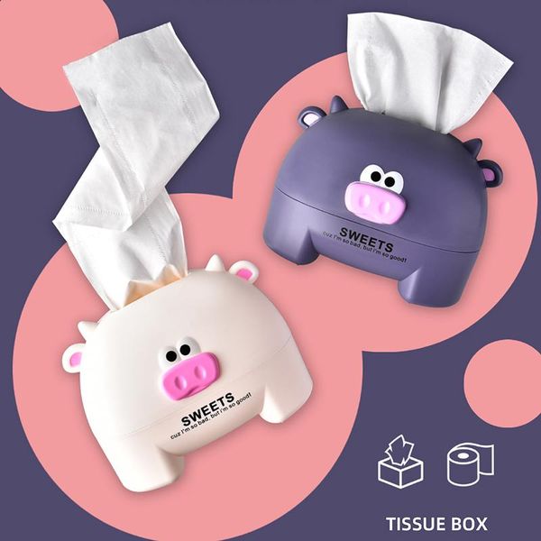 

new creative cartoon elephant tissue box bathroom punch kitchen tissue box bathroom shelf hand tray