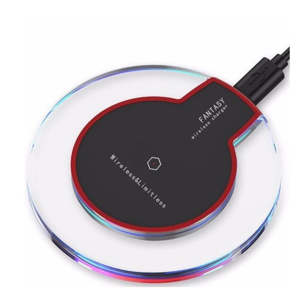 

amazon selling 10w wireless charger for qi standard mobile phone mini size 5v 2a fast charging for iphone