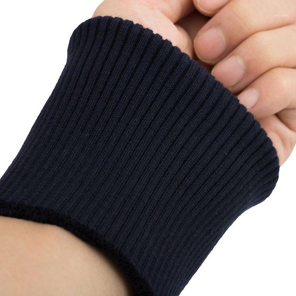 

stretchy knit rib cuff pair,trim clothing,jacket,coat cotton stretchy thick cuffing 1 pairs 3.54inch width1, Black;white