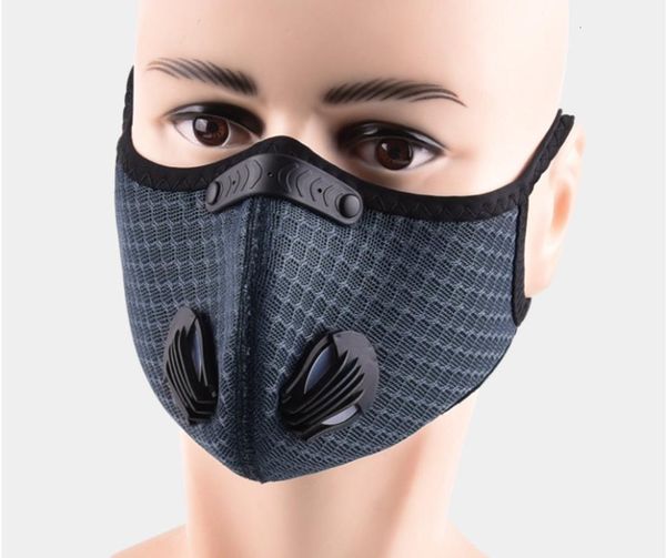 

dust-proof masks us windproof anti-fog activated carbon breathable sunscreen outdoor cycling face mask with adjustable r