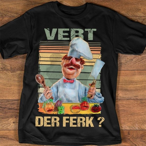 

retro vintage chef vert der ferk tee shirt streetwear вскользь плюс размер спорт толстовка с капюшоном толстовка