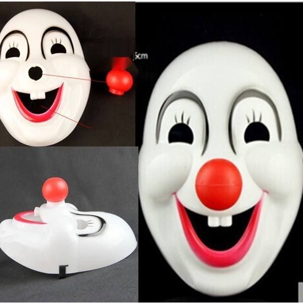 

red nose children performance cartoon red nose clown clown mask children performance cartoon dance dance mask g83en