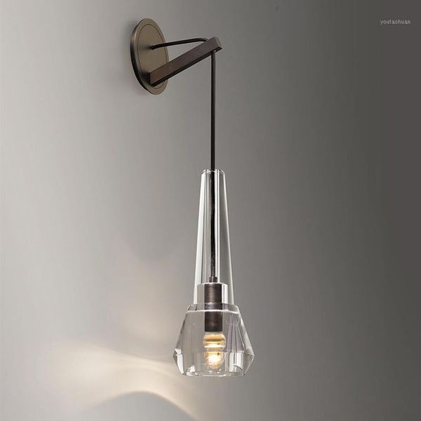 

wall lamp bathroom mirror crystal light luxury sconce lights modern dining room restaurant led bedside lamp1