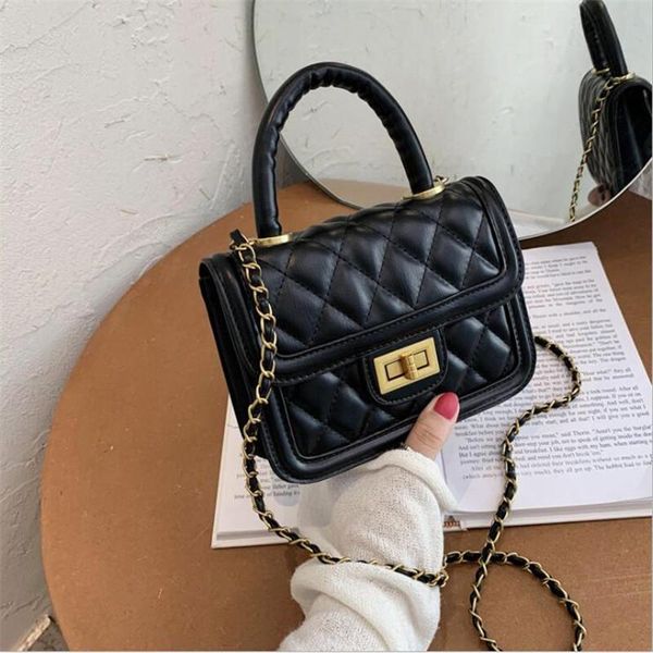 

autumn and winter new all-match handbag embroidery thread temperament chain bag western style messenger bag casual shoulder