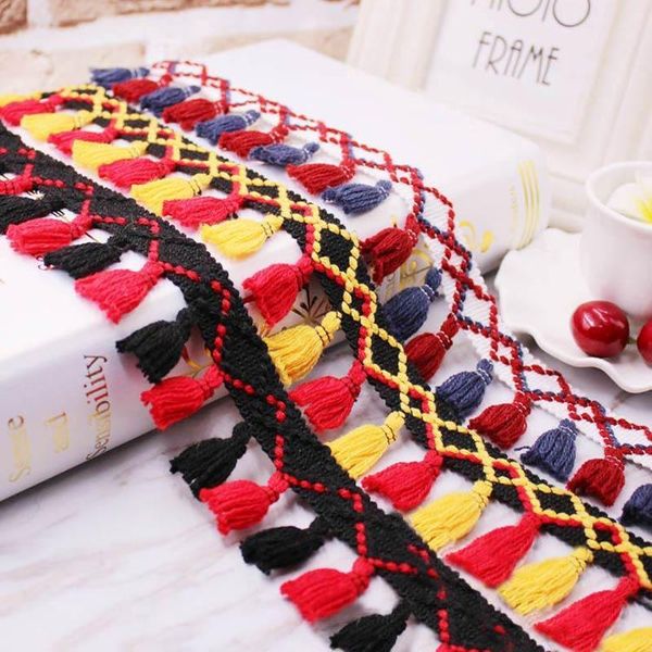 

1yards lot tassel fringe trim fabric tassels fringe lace trimmings with tassels for curtains decoration diy sewing accessories h jlltzg