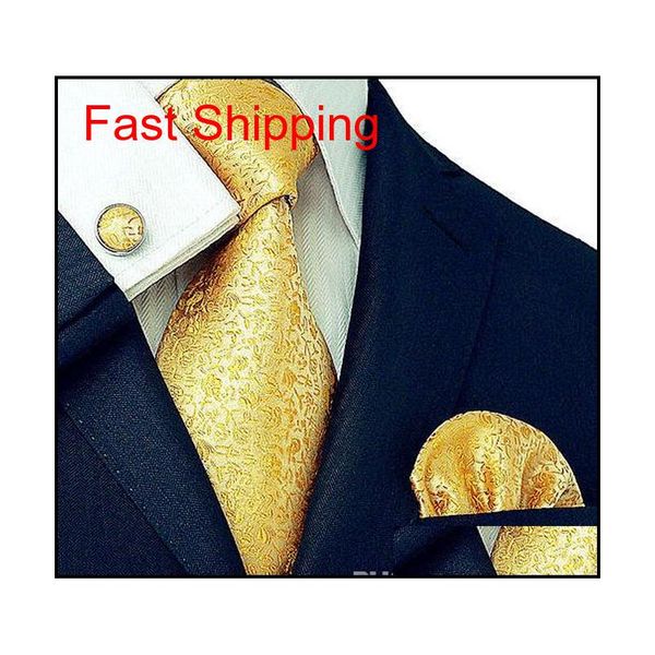 

fashion luxury men 8cm 100% silk neck tie bar clasp handkerchief cufflinks gift pack set b qylwsq nana_shop, Black;blue