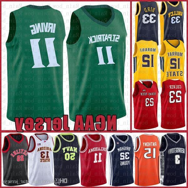 

kyrie st. patrick 11 high school irving basketball jersey lebron 23 james ncaa dwyane 3 wade stephen 30 curry john 12 stockton toni 7 kukoc