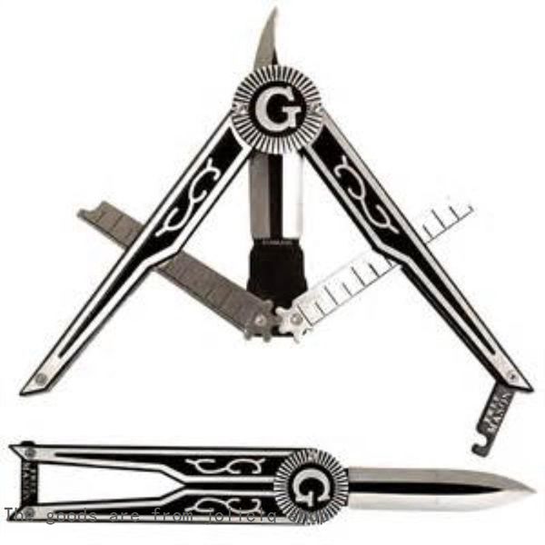 

gear lift mason knife masonic knife,pocket for the emblem ,folding knife, hunting knife kgnbu qynf