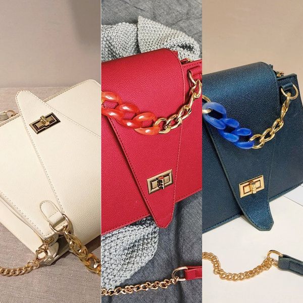 

trapezoidal turn trivia small 2019 new fashion korean chain lady's hand simple and versatile one shoulder bag shoulder messenger bag db