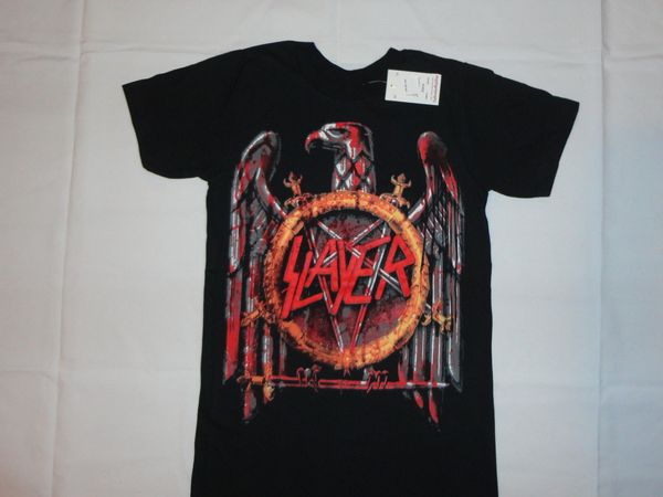

slayer eagle blood new 3xl thrash metal rock evil horror demon retro prin sport hooded sweatshirt hoodie t shirt