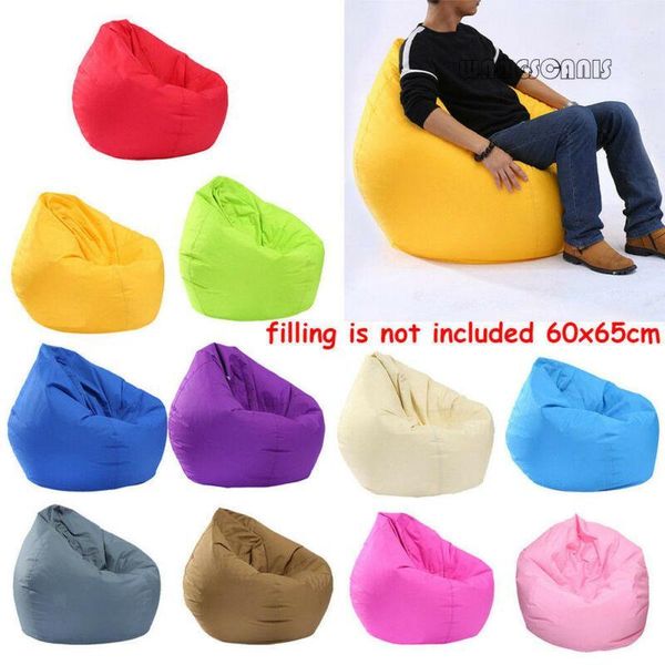 

chair covers creative portable lazy bean bag cover adults sitting couch sofas game seat lounge dust protector ottoman seats single chair1