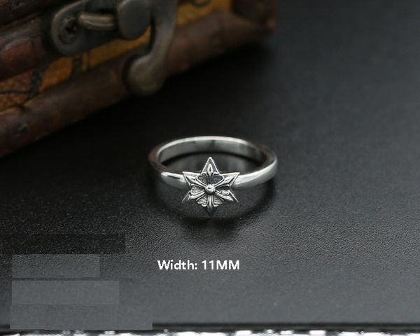 

vintage silver 925 jewelry antique sterling brand silver american hand-made designer star rings for women ing
