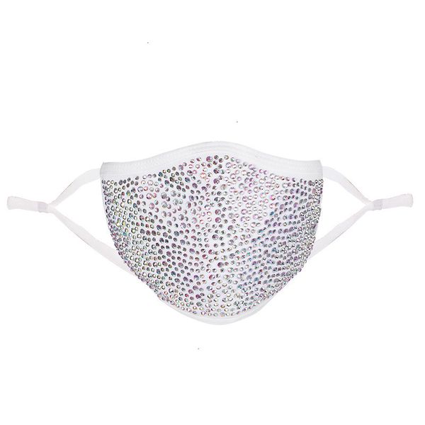 

protection face mouth rhinestone mask sun designer shine breathable fashion bling dustproof masks diam
