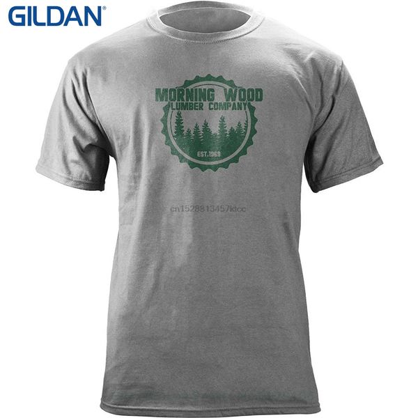 

men t shirt 100% cotton print shirts vintage morning wood lumber company t-shirt sport hooded sweatshirt hoodie