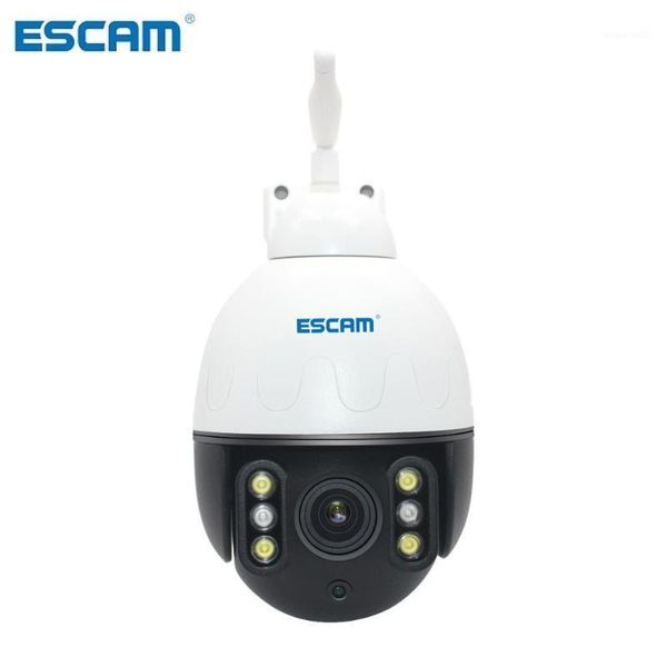 

escam q2068 2.0mp pan/tilt wifi waterproof with metal shell ip camera support onvif two way talk night vision1
