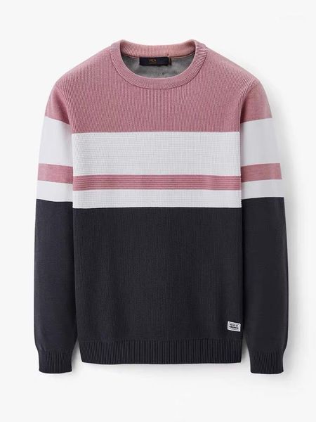 

men's sweaters casual pullover men's knitting wool stretchy o-neck long sleeve soft warm color matching spring autumn male high qu, White;black