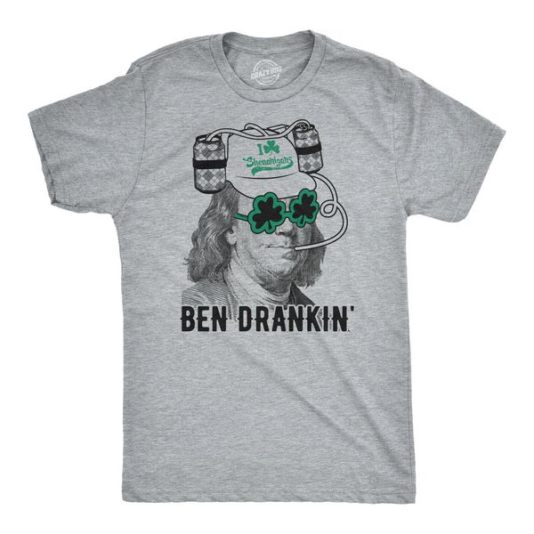

sport mens ben drankin st patricks day tshirt funny political paddys day tee 2019 new arrival fashion funny men short 3d print t shirt