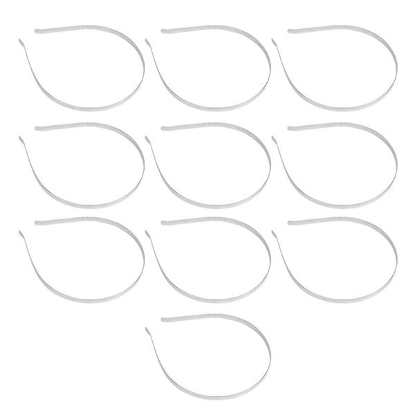 

10pcs blank headbands metal hair band lots diy accessories