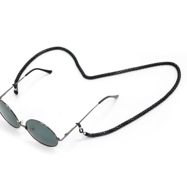 

2021 punk metal glasses rope lanyard neck strap non slip glasses chain simple casual sunglasses holder accessories h jllibl