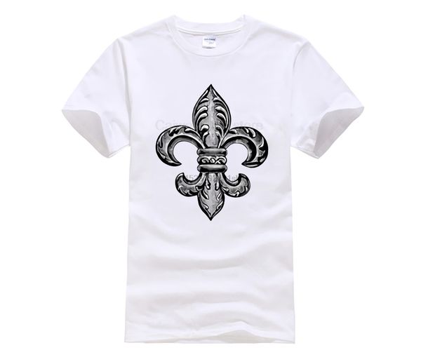 

100% cotton tshirt men vintage fleur de lis ringer fashion summer 2019 trend t shirt sport hooded sweatshirt hoodie