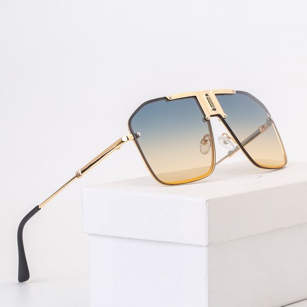 

sogoo 2021 new fashion retro luxury sunglasses men women wide alloy frame optical lens good for eyes nose pad 1036, White;black