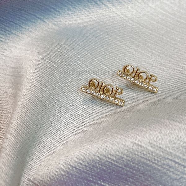 

2021 gold hoop earrings designers diamond stud earrings f earring for lady women party wedding lovers gift jewelry 925 silver alex ani, Golden;silver