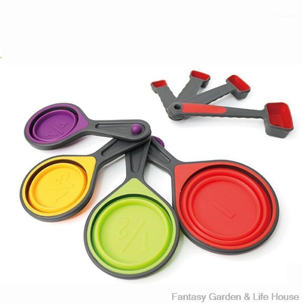 

8-piece baking measuring spoon stackable and nested design easy to clean convenience dishwasher safe1
