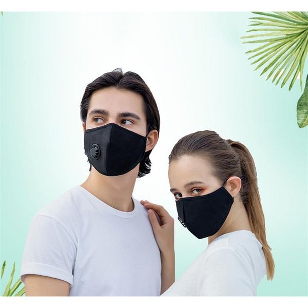 

fashion cotton face mask breathable breathing valve protective mask dust-proof smoke proof washable reusable cy jllyvg fight2010