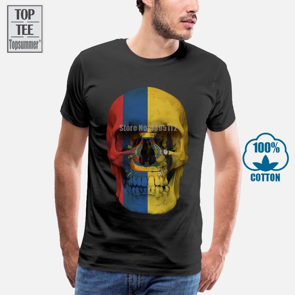

классический эквадор череп флаг t shirt байкер mc баннер рубашка размеры s 4xl спорт толстовка с капюшоном толстовка