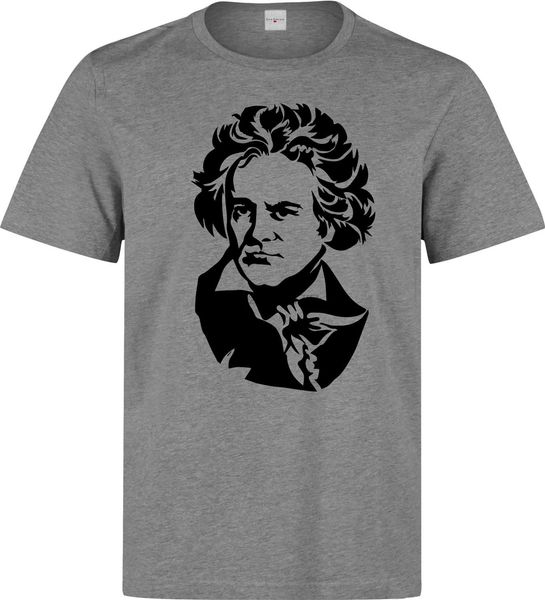 

2020 new summer men fashion ludwig van beethoven composer black artwork men grey hoodie designers t shirts sweatshirt