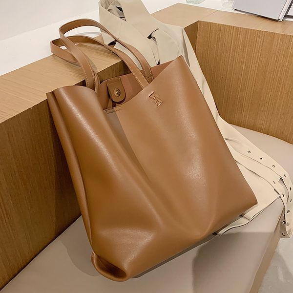 

high capacity pu leather shoulder bags for women 2020 branded trend handbags female travel totes lady fashion trending hand bag c1019