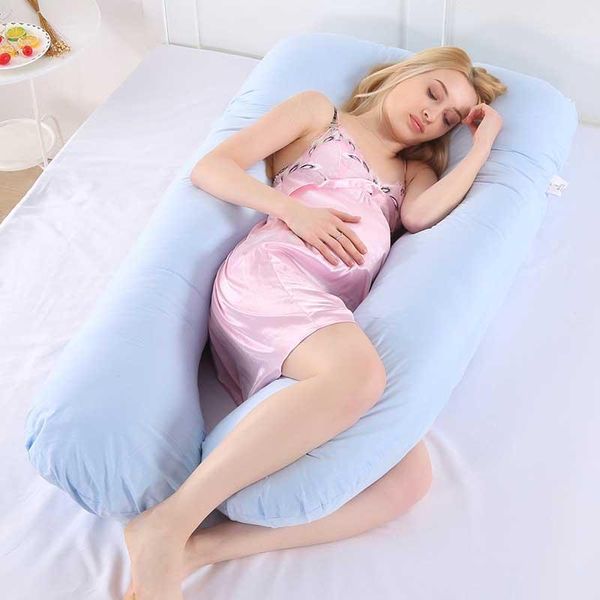 

new sleeping support pillow for pregnant women body cotton pillowcase u shape maternity pillows pregnancy bedding1