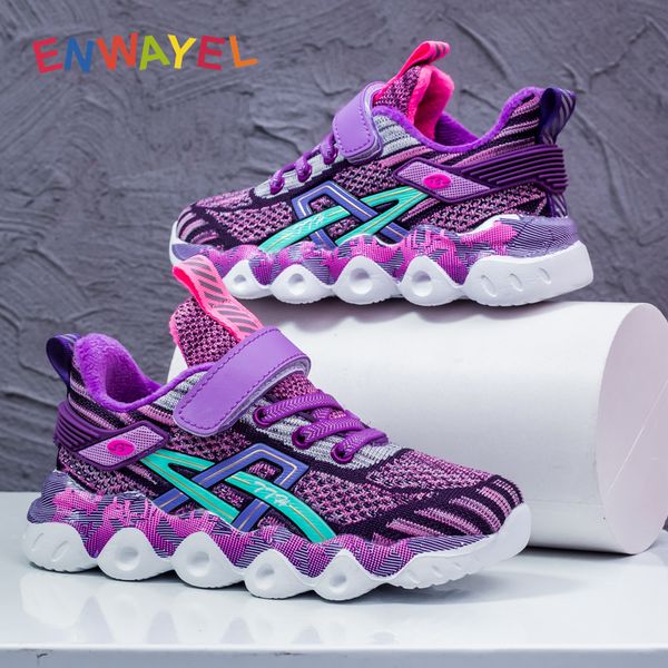 

enwayel children boys sneakers kids brand girls autumn winter sport runing child school shoes zapatillas zapatos chaussure, Black
