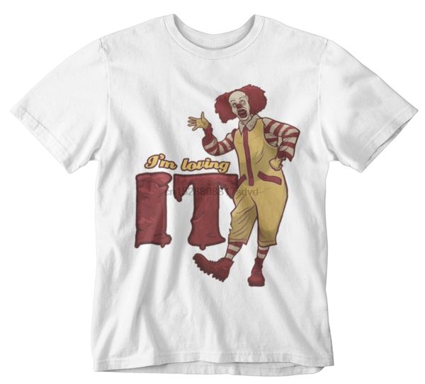 

penny wise t-shirt im loving it tee movie parody gift 80s 90s mcdonalds burger sport hooded sweatshirt hoodie