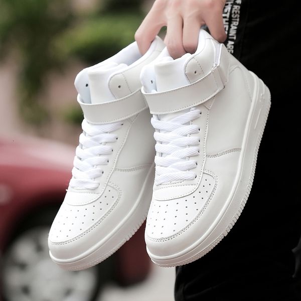

new factory sale brand men fashion casual shoes high sneaker 2020 new men shoes non-slip walking shoes zapatillas calzado, Black